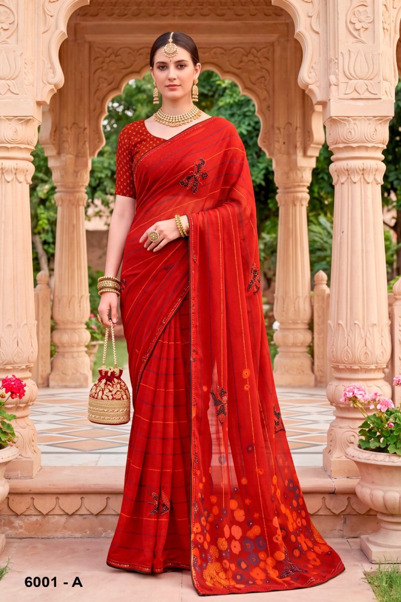 Suhani Vol 6 By Vallabhi Weightless Printed Saree